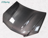 Couvercle de moteur de voiture en carbone AM, capot de voiture, capot pour Mercedes-Benz W204 2008-2010, kits de carrosserie aérodynamique, pièces automobiles, accessoires de voiture