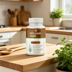 Cápsulas de Psyllium Husk, Suplemento Herbal de Fibra, 500mg de Extracto de Psyllium Husk, Cápsulas de Psyllium Husk a Granel - Product Image 2