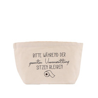 Panier de rangement en tissu, sac à pain en coton de style français, grande capacité, pour articles divers de bureau, pliable, avec cadre en toile, minimaliste