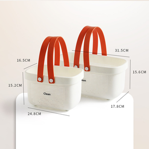 Washroom Bath Room Use <strong>Popular</strong> Design Custom Bulk <strong>Plastic</strong> <strong>Basket</strong> for Supermarket - Product Image 5