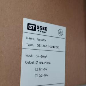 Aislador de Señal GSEE TECH GSI-AI-11-I/24VDC-LA-S Entrada/Salida 0/4-20mA Control Industrial - Product Image 3
