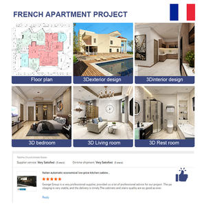 Projet de villa mexicaine Panneau en verre trempé en alliage d'aluminium Porte de <span class=keywords><strong>garage</strong></span> pleine vue Porte de <span class=keywords><strong>garage</strong></span> en plexiglas en verre dépoli - Product Image 5