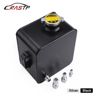 Réservoir d'eau auxiliaire en aluminium de 2,5 L, réservoir de liquide de refroidissement pour modification de voiture, mise à niveau, montage à vis - Product Image 2