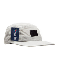 Gorra de nailon personalizada de 5 paneles, gorra Snapback de ala plana, gorra ligera para campamento, gorra ajustable con cierre a presión, visera para el sol, gorras de Surf