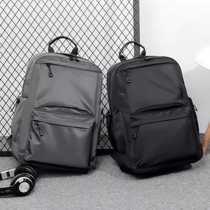 Mochila Escolar Unisex Negra Personalizada con Logotipo, al por Mayor, para Viajes, Impermeable - Product Image 4