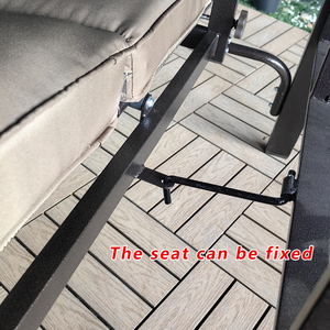 Di alta qualità in ferro battuto in acciaio esterno altalena sedia con baldacchino per <span class=keywords><strong>balcone</strong></span> spiaggia o mobili <span class=keywords><strong>da</strong></span> giardino - Product Image 5