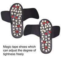 Chaussons de massage réflexologie plantaire et d'acupression pour le soulagement du stress et de la fasciite plantaire