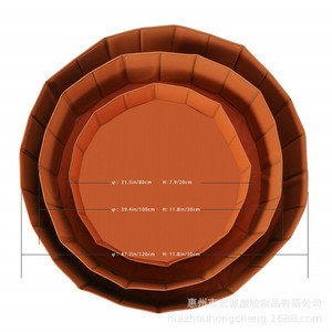 PVC Folding Bathtub Swimming Pool 80x20cm Foldable For Pet Dog Bathing And Children Use - Product Image 5