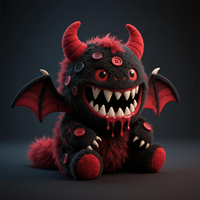 Jouet en peluche chauve-souris d'Halloween OEM/ODM - Adorable poupée en peluche animale, idéale pour les machines à griffes, la décoration de comptoir, les cadeaux et la personnalisation en gros