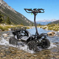 Scooter Eléctrico Todoterreno Plegable de Alta Resistencia para Adultos, 4X4, para Granja y Caza, 30ah 60V 4000W, Fabricado por el Fabricante