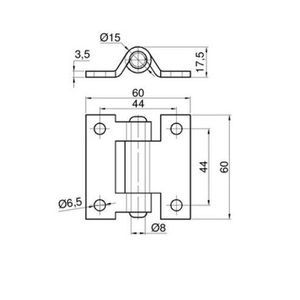 Stainless Steel Tool Box Butt Hinge Heavy Duty Soft Close <b>Door</b> Hinge - Product Image 6