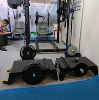 Entraîneur centrifuge à inertie réglable avec 3 volants pour l'entraînement de force du corps entier, équipement de fitness pour la maison
