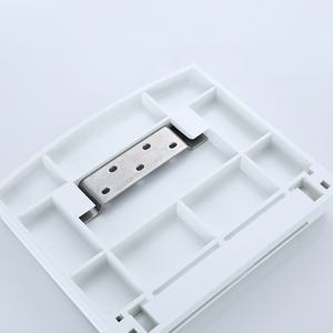 เก้าอี้อาบน้ำพับได้ติดผนังสีขาวทันสมัยสำหรับห้องน้ำอพาร์ตเมนต์ - Product Image 4