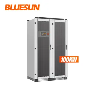 Bluesun อินเวอร์เตอร์พลังงานแสงอาทิตย์30KW ไฮบริด150kw 100KW 50kw อินเวอร์เตอร์พลังงานแสงอาทิตย์100KW อินเวอร์เตอร์3เฟสพร้อม EMS