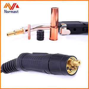 TCO # 2 unidades de conjunto de antorcha de soldadura MIG/MAG de cuello de <span class=keywords><strong>cisne</strong></span>, 200A, 60% de ciclo de trabajo, ergonómica, con boquilla de cobre duradera y protección de gas - Product Image 5