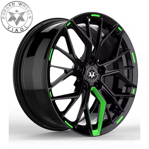 Viaol Jantes de voiture forgées Multi-Spoke 18/19/20/21/22/24 Inch PCD 5x32/5x114.<span class=keywords><strong>3</strong></span>/5x12 0/5 Trou <span class=keywords><strong>pour</strong></span> voitures de tourisme Nouveau 4 Pièces - Product Image 3