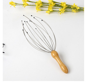 Masseur corps tête, cuir chevelu, cou, <span class=keywords><strong>2</strong></span> pièces, outil de soin, antistress, relaxation, <span class=keywords><strong>Tens</strong></span> de douleur, pour le cou - Product Image 5