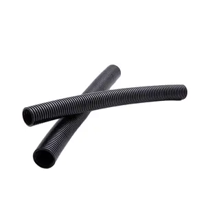PA Material High Quality Black UV Resistant Flexible Nylon Conduit