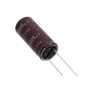 ตัวเก็บประจุแบบ Through Hole รุ่น EKYB250ELL562MLP1S ยี่ห้อ Manufacturer Channel ชนิด CAP ALUM ความจุ 5600uF 20% แรงดัน 25V แบบ Radial - Product Image 1