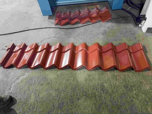 Chất Lượng Cao 1010Mm Tráng Men Roof Tấm Gạch Cuộn Hình Thành Máy Chuyên Ngành Tự Động Thép Xây Dựng Trung Quốc Cho Gạch Làm - Product Image 6
