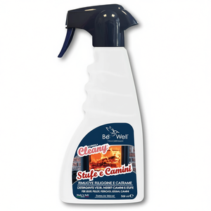 Be Well Cleany Limpiador de Vidrio para Estufas y Chimeneas 500 ml Elimina la suciedad y el alquitrán - Product Image 2