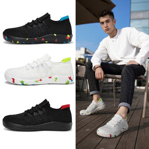 Chaussures pieds nus pour hommes, baskets à bout large pour la marche et le <span class=keywords><strong>fitness</strong></span>, grande taille 48, décontractées, respirantes, légères, type chaussettes - Product Image 6