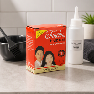 Tancho Haarfärbepulver zur Verwendung mit Wasser 6 g für Salon und Einzelhandel - Product Image 5