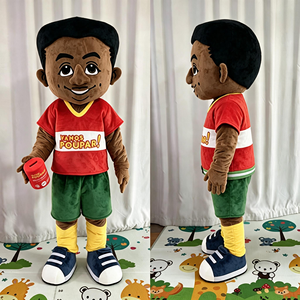 Costume de mascotte personnalisé <span class=keywords><strong>Coyote</strong></span>, thème mexicain, pour adultes, performance, carnaval, déguisement - Product Image 4