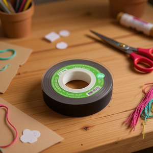 Nastro Iln Gasa 2 cm x 35 Y Nero per Artigianato - Product Image 2