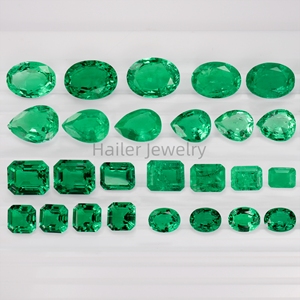 Esmeraldas Colombianas con Corte <span class=keywords><strong>Esmeralda</strong></span>, con Inclusiones, <span class=keywords><strong>Esmeralda</strong></span> Verde Hidrotermal de Laboratorio, Piedra Preciosa al por Mayor - Product Image 6