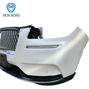 Pour <span class=keywords><strong>Lincoln</strong></span> Adventurer 20-22 Kit de carrosserie de pare-chocs avant Halfcat Kit complet avec radiateur ventilateur électronique système de refroidissement condenseur - Product Image 4