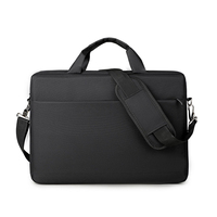 Bolsa para Portátil de 15.6 Pulgadas, Acolchada con EVA, Antigolpes, con Correa para Equipaje, Multifuncional, Tipo Bolso de Mano - Logotipo Personalizado