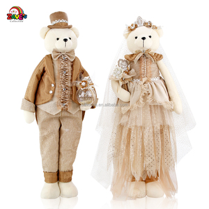 لعبة الدب الناعم من Zaves 6-in Keychain هدايا جميلة لطيفة للأطفال دمية ديكور ديكور أعياد الميلاد - Product Image 3