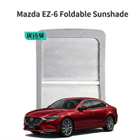 Pare-soleil panoramique Mazda EZ-6 pour toit ouvrant de voiture, pare-soleil électrique rétractable, isolant thermique, réduisant la température, cadre en aluminium