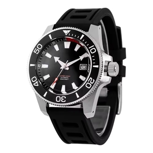 Reloj Mecánico de Buceo para Hombre, Personalizado de Fábrica, de Alta Calidad, Azul, Super Luminoso, Correa de Goma, 10 ATM, para Seiko NH35 - Product Image 3