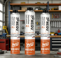 Mousse de polyuréthane haute densité de qualité A1 pour une isolation supérieure, un étanchéité optimale, un emballage pour le travail du bois