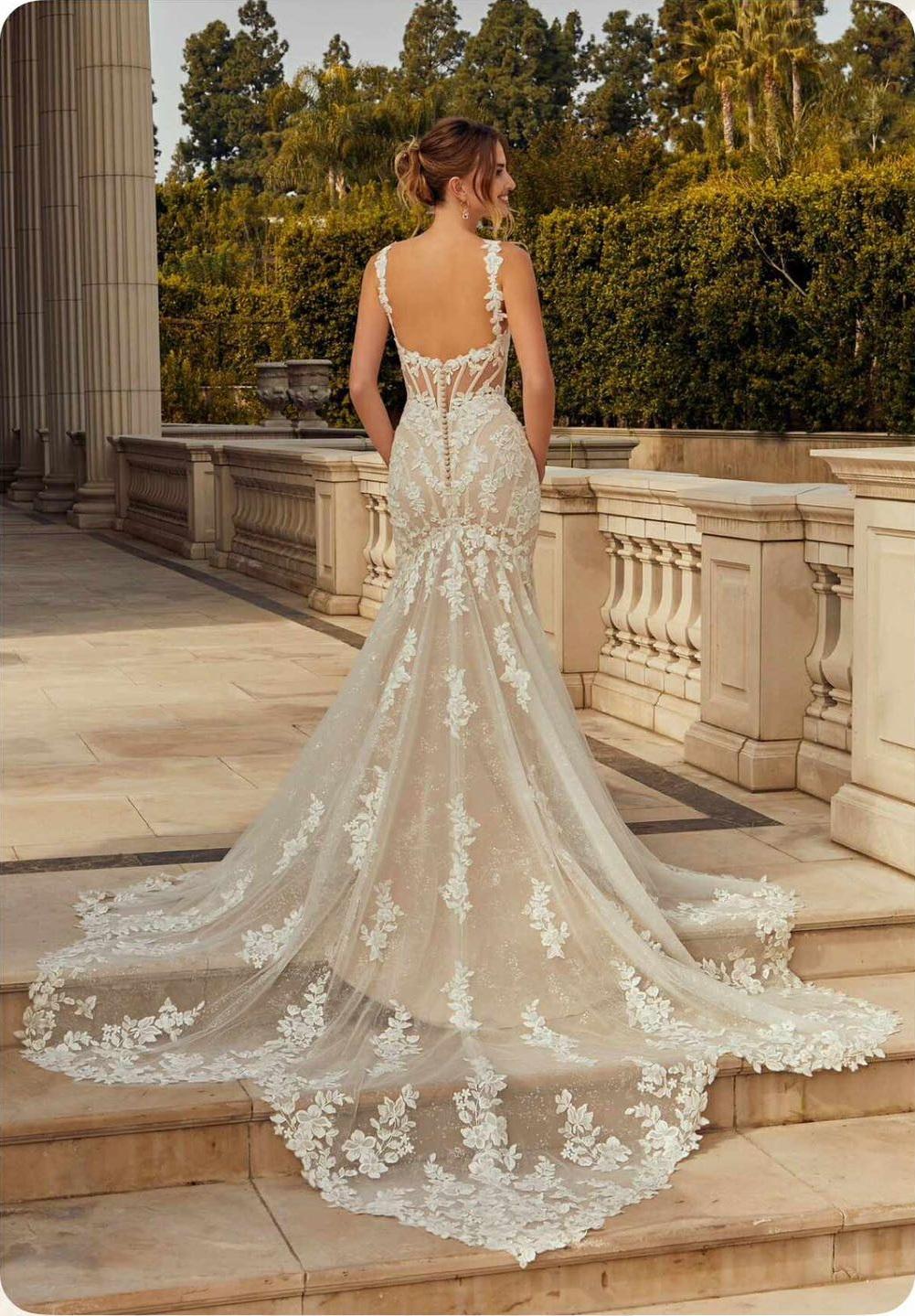 sexy wedding gown