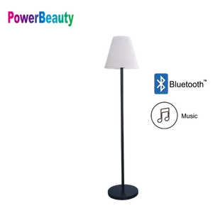 multi-function and Fashion USB Rechargeable and Solar Floor Lamp with BT speaker and music