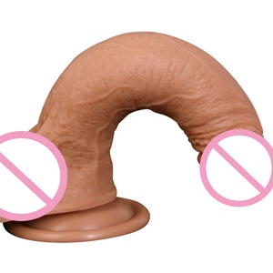 Pénis réaliste en Silicone 7/7/8 pouces, énorme godemiché avec ventouse pour femmes, toucher "naturel", jouet sexuel - Product Image 3