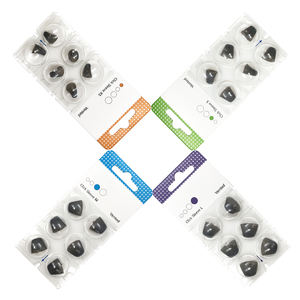 <span class=keywords><strong>Siemens</strong></span> <span class=keywords><strong>Signia</strong></span> Rexton Hearing Aid Domes Paket 6 Pcs Click Sleeve Fit Ventilasi Ear Tip Dome untuk Click <span class=keywords><strong>CIC</strong></span> ITC dan RIC Hearing Aid - Product Image 1