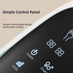 OEM/ODM Beheizt 42 ° C, Duale Luftkissen-Kompression, 4 Modi 3 Intensitätsstufen, Kabelloser Handmassagegerät für Akupressurtherapie - Product Image 4