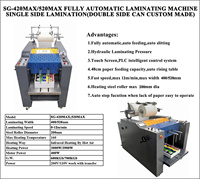 Laminateur à chaud entièrement automatique AUTO-420MAX, format A3, alimentation automatique, vitesse de travail rapide, économie de main-d'œuvre, idéal pour usage professionnel, produit phare