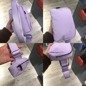 Mini allenamento Unisex Shopping Bum Pouch borsa a tracolla da viaggio cintura in vita causale borsa divertente per uomo donna con cinturino regolabile