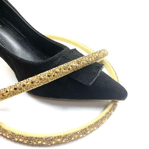 फैशन राइनस्टोन पाइप रस्सी-जूते और सामान के लिए कपड़े बनाने की कॉर्ड - Product Image 5