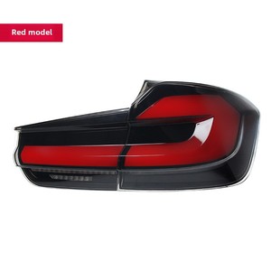 W 3 Series F30 F35 Tail Lamp Assembly Yellow LED <b>Red</b> Running Water Turn Signal Restoration ABS <b>Material</b> New for F30 F35 - Product Image 6