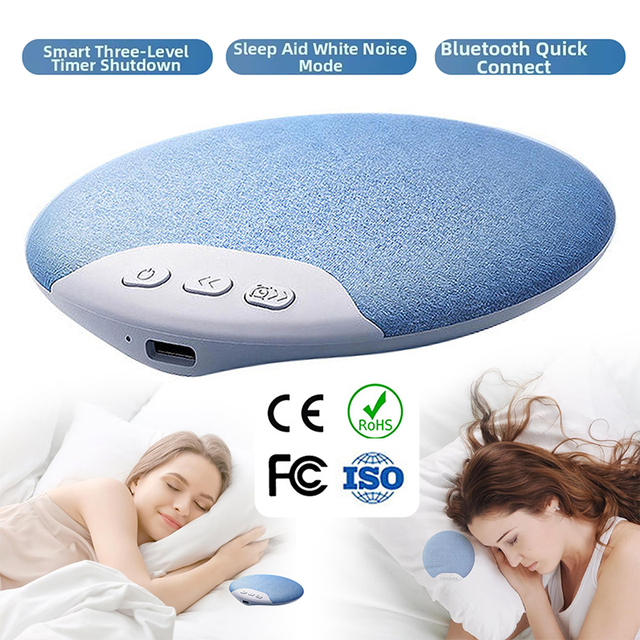 Custom X3 Pro Under Pillow Sleep Bluetooth Speaker with 3-Level Timer Sleep Aid Device Hi-Fi Surround Sound White Noise Machine