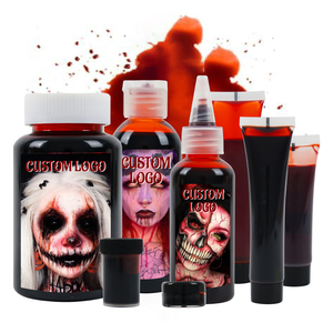 Halloween <span class=keywords><strong>Faux</strong></span> plasma <span class=keywords><strong>Latex</strong></span> <span class=keywords><strong>Liquide</strong></span> Crème de <span class=keywords><strong>Sang</strong></span> Artificiel Fausse peau Cicatrice SFX cosplay Personnalisable <span class=keywords><strong>Faux</strong></span> <span class=keywords><strong>Sang</strong></span> maquillage ensemble - Product Image 4