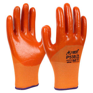 Guantes de Trabajo Xingyu P538, Recubiertos de Goma, Lisos, Transpirables, Talla M, Guantes de Seguridad de Uso General - Product Image 1