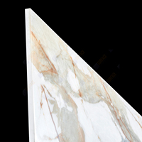 Dalle de quartz imprimée pleine surface de 20 mm pour plan de travail de cuisine, vente en gros, veines dorées, dalle de quartz de 30 mm