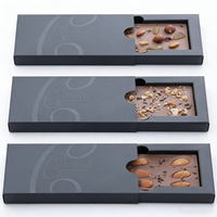 Boîtes d'emballage personnalisées pour barres de chocolat aux champignons 5G de qualité alimentaire - Boîtes écologiques recyclables pour sushis et bonbons avec doublure en éponge